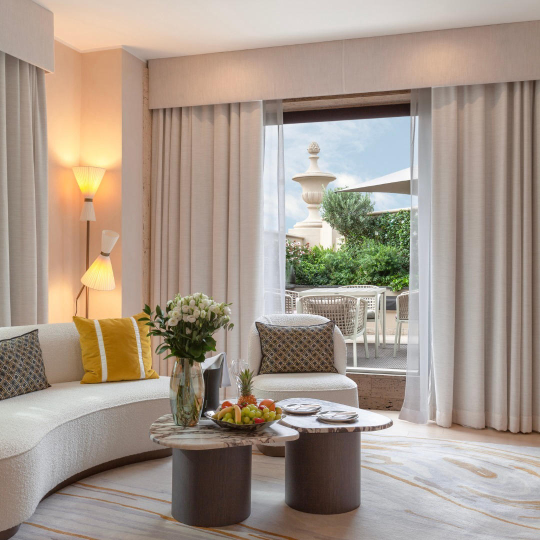 Stylish Terrace Suites that promise luxury comfort and exclusive details